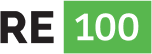 RE100 logo